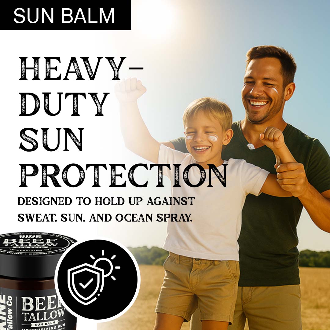 Beef Tallow Sun Balm 2oz.