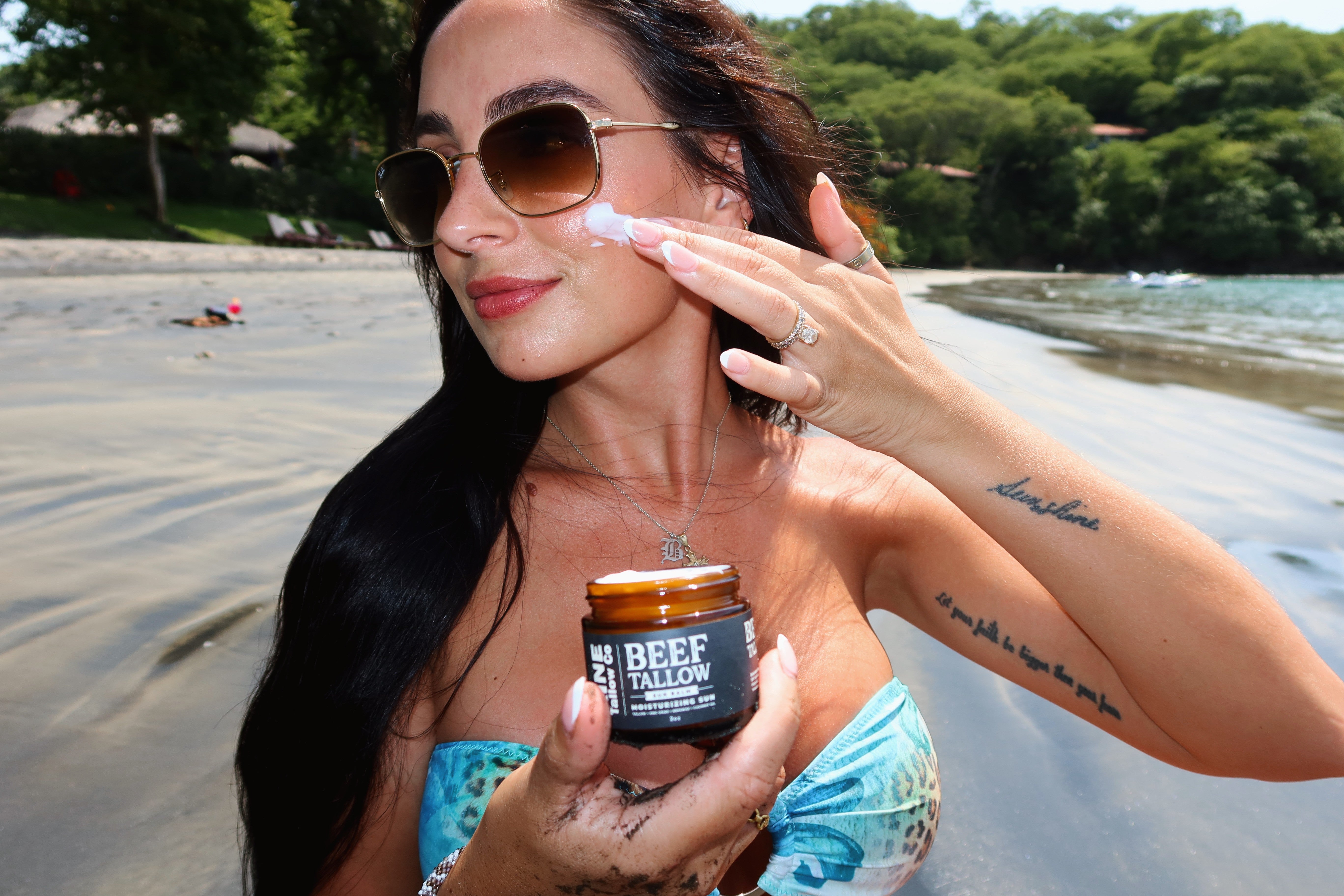 Beef Tallow Sun Balm 2oz.